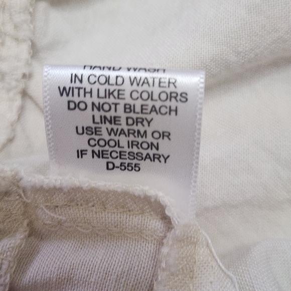 💐Vtg Cottagecore Dress MED Cream Midi Smocked Milk Maid Prairie Boho Peasant - Picture 9 of 14